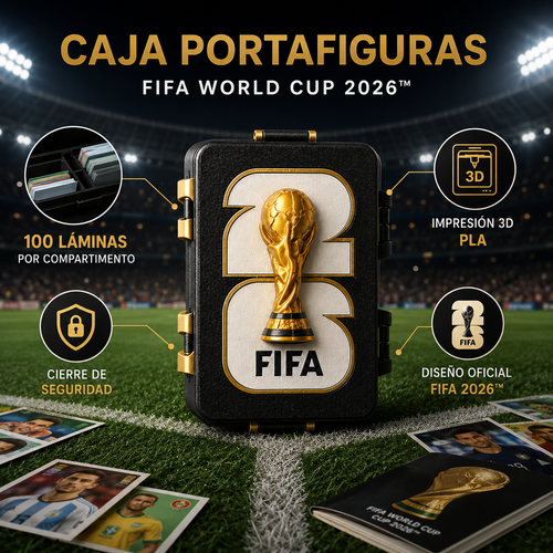 LAMIBOX™ Porta Láminas Oficial FIFA