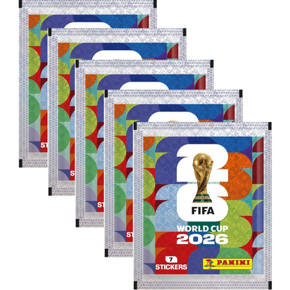 Caja con 100 Sobres Panini — FIFA World Cup 2026